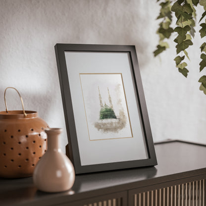 Masjid Nabawi, Medina (Framed)