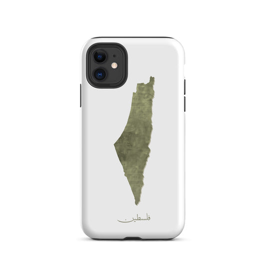 Green Palestine Map - Tough Case for iPhone®