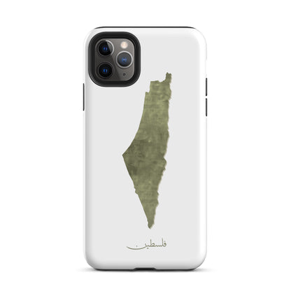 Green Palestine Map - Tough Case for iPhone®