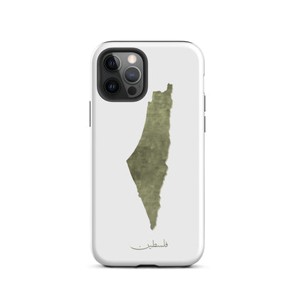 Green Palestine Map - Tough Case for iPhone®