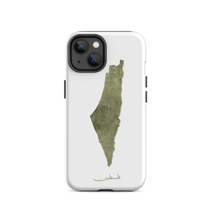 Green Palestine Map - Tough Case for iPhone®